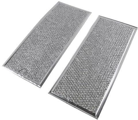 Filtre À Graisse For Four À Micro-ondes W10208631, 2 Pièces, Compatible Avec Whirlpool, Accessoire De Remplacement