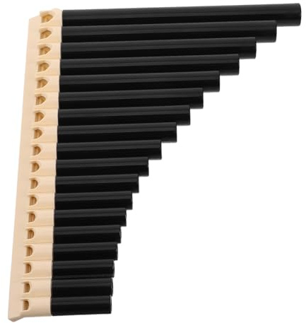 YARNOW 16-pipe Pan Flute Mouthpiece Abs Traditional Chinese Music Instrument for Learning and Professional Performance Teaching Tool Suitable for School and Stage Use