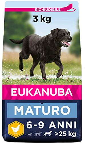 Eukanuba Complete Dry Dog Food for Mature Senior Large and Giant Breeds with Fresh Chicken 3 kg