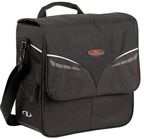 Norco Fahrradtasche Boston City, Schwarz, 32 x 32 x 15 cm, 14 Liter, 0208AS