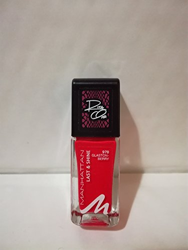 Manhattan Last & Shine by Rita Ora Nagellack Nr. 970 Glaston Berry, 10 ml