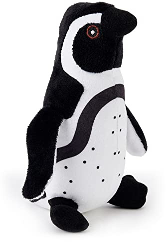 Zappi Co Kinder Kuschelweiches Plüschtier - Perfekte kuschelige Spielgefährten für Kinder Geburtstage und besondere Anlässe(12-15cm) (Humboldt-Pinguin)