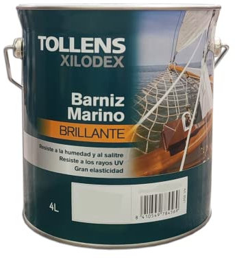 Barniz Marino Brillante 4 Lt (Wengué Tropical 507)