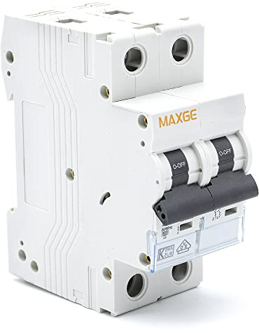 CABLEPELADO Interruptor magnetotérmico Alpha+ industrial | Curva C. 6kA-10kA | industrial/terciario | Normativa internacional EN/IEC60898-1 | 2 Polos | 20A