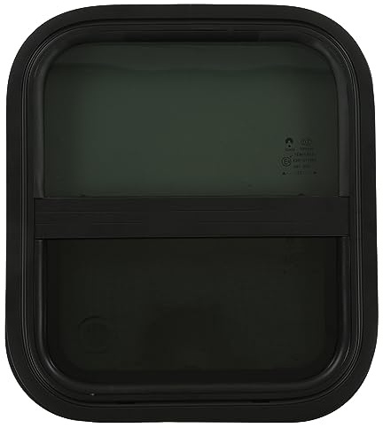 Fenêtres Pour Camping-Car, Fenetre Camping Car, Écran RV Fenêtre avec Bord Rond 440 x 390 mm Fenêtre de Caravane Fenêtre Camping Car pour Remorque RV