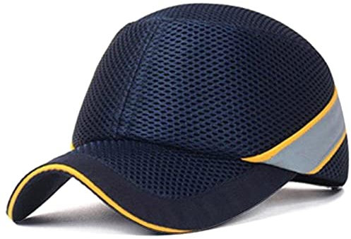 Luxylei Safety Bump Cap Classic Baseball Hat Style Lightweight Breathable Head Protection Cap Comfortable Hard Hat for Men Women