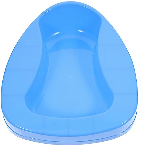 FOMIYES Padella per Letto in Plastica per Anziani e Persone Costrette Letto Adatta Diverse e Utilizzo Domestico o Ospedaliero