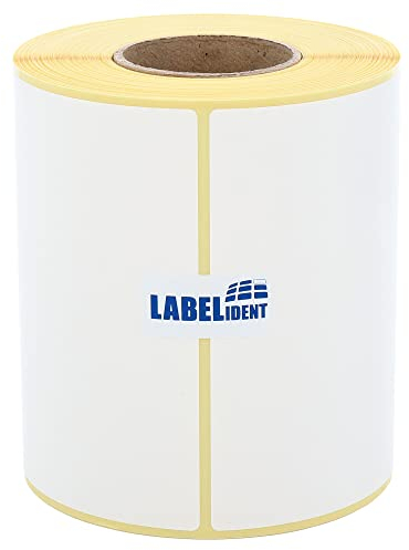 Versandetiketten DHL, DPD, Fedex, GLS, Hermes, UPS - 4x6 Zoll - 100 x 150 mm - 400 Thermo-Eco Papier Etiketten auf 1 Rolle(n) mit 40 mm Kern, Thermodirekt Etiketten selbstklebend, Trägerperfo.
