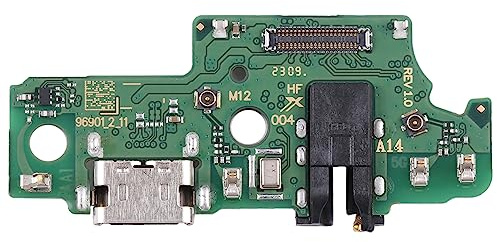Ersättning kompatibel med Samsung Galaxy A14 5G SM-A146P A146P kretskort kretskort USB-typ C-kontakt laddningsuttag mikrofon samtal DC Board SYNC DATA + I JACK hörlurar