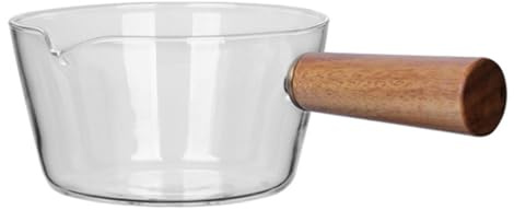 Vaso per pasta – Vaso con manico, vaso in trasparente, ciotola per insalata di frutta, trasparente, multifunzione, utensili da cucina, barattolo da latte in per la casa,