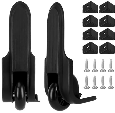 2pcs Gepäck Ersatzräder Ersatz Räder Koffer Ersatzräder Gepäckkoffer Rad