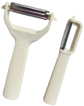 Pelador De Verduras | Pelador y Rallador de Verduras en Acero Inoxidable,Herramienta Manual Antideslizante para Preparar Comidas y Procesar Vegetales Cebolla Patatas Zanahorias Pepino