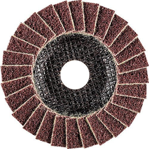 Polivlies-Schleifscheibe Fächerscheibe PVL - Ø 115mm, Breite: 18mm, RPM: 13.300 - Korngröße: 180 M