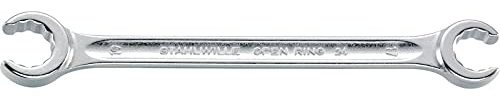STAHLWILLE Nr. 24a Offener Doppelringschlüssel abgew. OPEN-RING Schlüsselweite 3/4 x 1 L.232 mm