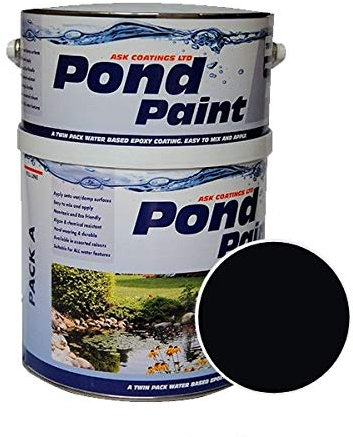 ASK Coatings Water Based Epoxy Resin Pond Paint 5L (Black)