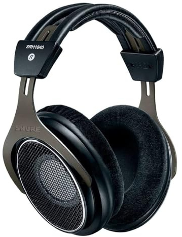 Shure SRH1840 Cuffie Aperte Professionali, Nero