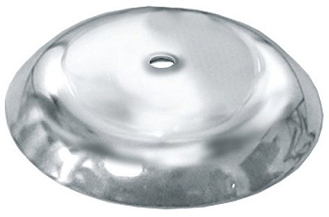 Azar 300810 25,4 cm Dia. Metall Boden mit 7/20,3 cm Gewinde