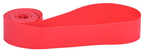 Alomejor 2 Stücke PVC Rot Fahrrad Reifen Pannenschutz Anti Punktion Bike Reifen Felgenband für Mountain Road Bike(20inch)