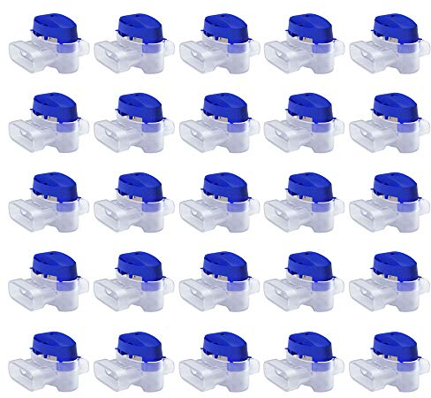 MOWHOUSE Kabelverbinder Set für Mähroboter - 25 Stück Anschlussklemmen Wasserdicht Garten Outdoor mit Gel-Füllung