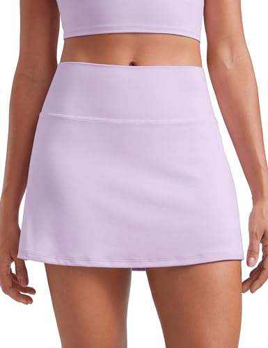 CRZ YOGA Butterluxe Vita Alta Gonne da Tennis Aria Lilla 46