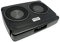 In Phase USW12 Car Audio 600W 12 Underseat Ultra Slim Compact Active Subwoofer System, Die-Cast Aluminium