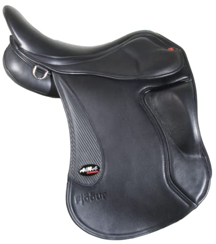 Karlslund Fjöður Sattel, Wolle, 17 (46cm), Orange 75°