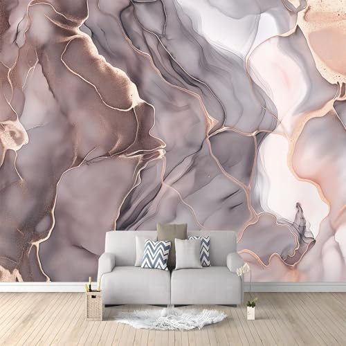 Carta da Parati Struttura In Marmo 250x175 cm Art Sfondo Murale Fotografica per Soggiorno Camera Ristorante Camera dei Bambini e Decorazione da Parete