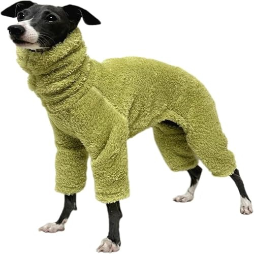 UOSIA Plüsch-Hunde-Jumpsuit Ganzkörper-Hundemantel Mit Weichen, Warmen Beinen Pyjama Winter Italienisches Windhund-Kleid Für Kleine Und Mittlere Hunde