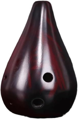 Einzigartige natürliche rauchhaltige Flöte in Form 6-Loch-Alt-F-Taste, 6-Loch-Af-Taste, 6-Loch-Tacho mit professionellem Sound, Tao Xun-Instrument