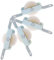 OFFSCH 4 Pezzi di Supporto per Puleggia per Ombrellone da Giardino Parti di Ricambio Kit di Accessori per Ombrellone da Esterno