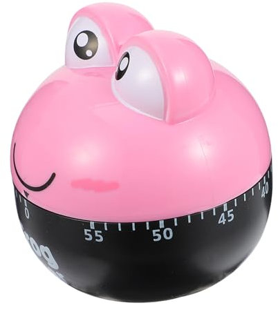 OKUMEYR Cartoon Küchentimer Mechanischer Countdown Timer Mit Frosch-Design Für Kochen Backen Und Zeitmanagement Für Erwachsene