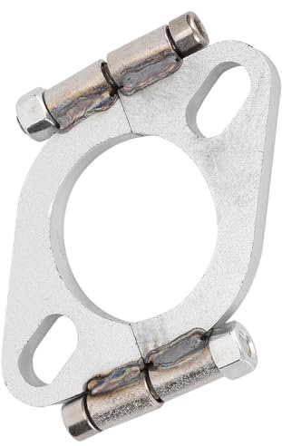 Brida de Escape de Reparación Ovalada de 2 Pulgadas de 2 Pulgadas, Nueva Calidad Resistente, Instalación Fácil para Reparaciones de Bridas Ovales, Fabricación Profesional,