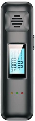 Breathalyzer - Portable Alcohol Breath Tester | High Accuracy Alcohol Detector | Digital Display Analyzer Device For Home Road Trip Before Driving Family Gathering Bar Restaurant Social Setting