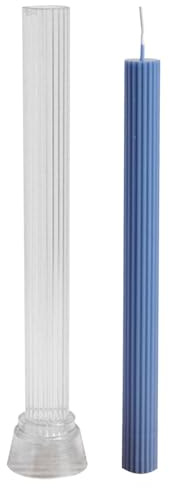 Stumpenkerzenform,Formen Für Die Kerzenherstellung Mit Langen Stangen,Stumpenkerzenform,Kerze Form Silikon,DIY Handgemachte Herstellung Handwerkskerze Kerze Dekorationen,Heimdekoration