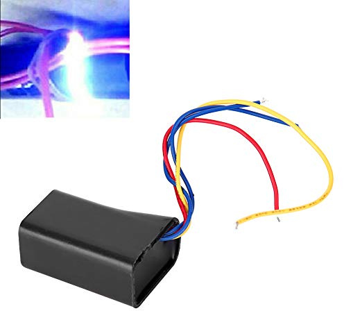 Omquot Módulo de Sobrecarga Eficiente Generador De Pulsos De Alta Tensión para Proyectos Científicos Escolares y Dispositivos Electrónicos, Material Plástico, como en la Imagen