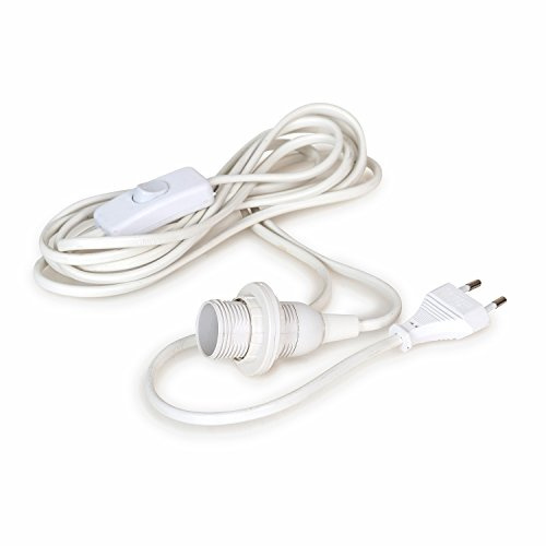 MItuso Kabel mit Fassung weiß E14