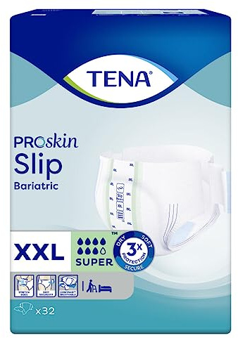 TENA 61490 Stretch Inkontinenzslips für Inkontinenz, Größe XXL, 32 Stück