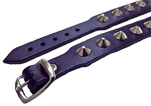 Doktor Hardstuff Lederarmband Spitznieten