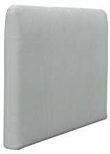 Soferia Sofabezug Kompatibel Mit Söderhamn Rückenlehne Bezug Sofaüberzug Sofaüberwurf Sofaschoner Cover Kunstleder Lederoptik Wasserabweisend Pflegeleicht Antiallergisch Eco Leather Grau