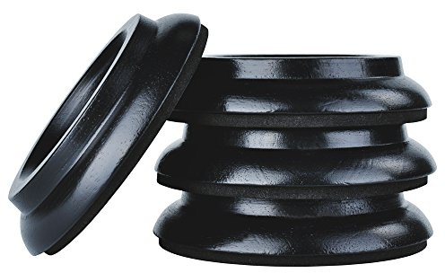 Pianoforte verticale tazze di rotelle,Hardwood Piano Caster Pad mobili gamba Pad Set di 4,con antiscivolo a prova di umidità e antirumore pastiglie di feltro per protezioni pavimento in legno duro