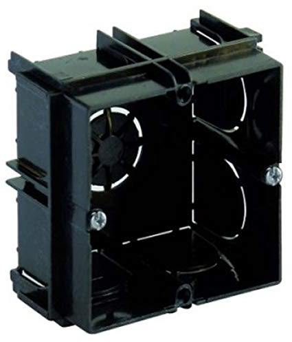 x1 Unità - Scatole da incasso elettriche da parete • Scatole elettriche meccanismo da incasso • per inserire connettori e interruttori • Universale • 65 x 65 x 40