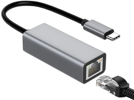 USB Type C vers Ethernet Hub USB C Ethernet, USB C vers Ethernet | Adaptateur Ethernet USB Type C Adaptateurs réseau d'ordinateur USB, Convertisseur de réseau USB Type C pour ordinateurs portables,