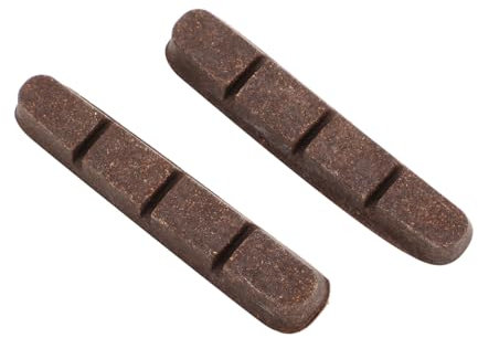 Toyvian 1paar Carbon-bremsbeläge Für Felgenbremsen Von Rennrädern Hohe Langlebigkeit Und Einfache Installation Kompatibel Mit Carbonfaser-rädern