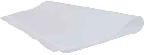 1 Stück hochtemperaturbeständige weiße Silikonkautschukmatte – for jeden Raum geeignet(1000mm x 1000mm Thickness2mm)