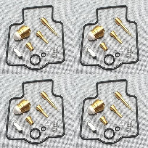 Carb Réparation Kit Remplacement Carburateur Moto pour Yamaha YZF600R Thunder Cat 1996-2002, Joint Flotteur, Pointeau, Membrane Dépression Ensemble Pièces(Couleur2)