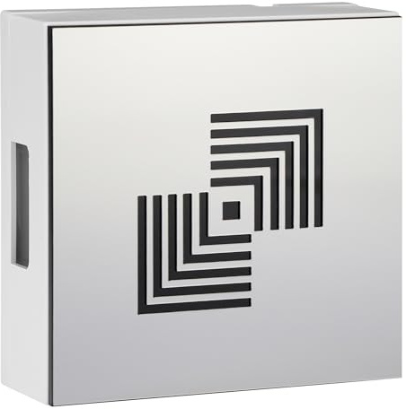 Grothe Mechanischer Gong klassischer Zweiklang-Gong Türklingel Max. 80 dB(A) Batteriebetrieb möglich Hochwertige Edelstahloptik GONG 465A Retro (Klarer und satter Ton durch echten Glockenstahl)