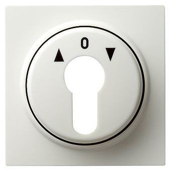 Gira 066440 Abdeckung Schlüsselschalter S, reinweiß