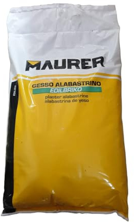 Yeso alabastrino MAURER 5 kg para la producción de productos de yeso, marcos