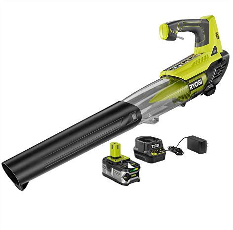 Ryobi P2180 ONE+ Lithium+ 100 mph 280 CFM 18-Volt Lithium-Ion Cordless Jet Fan Blower Kit P108 P118