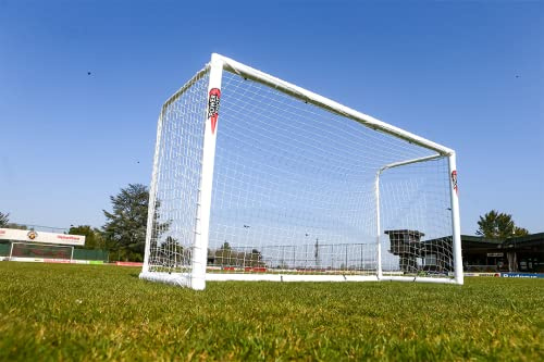 POWERSHOT® Fotbollsmål 2,4 x 1,8 m PRO – tillverkad i Tyskland – superstabil uPVC och superdesign, väderbeständig, med klicksystem och valbara tillbehör (tor+ målvägg)
